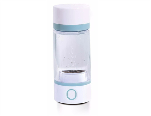 زجاجة ماء بيضاء H2 + غنية بالهيدروجين مع مادة Spe Pem Technology 316SS